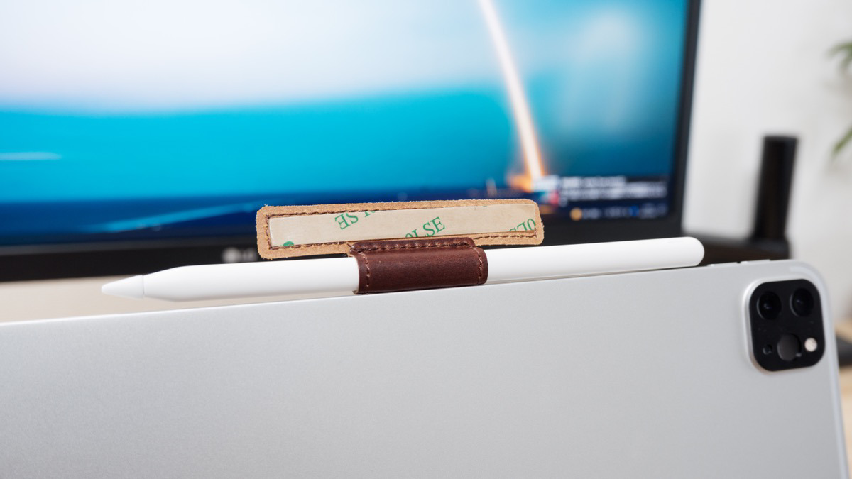 今月限定／特別大特価 drip社 レザー製 Apple Pencilホルダー ブラック